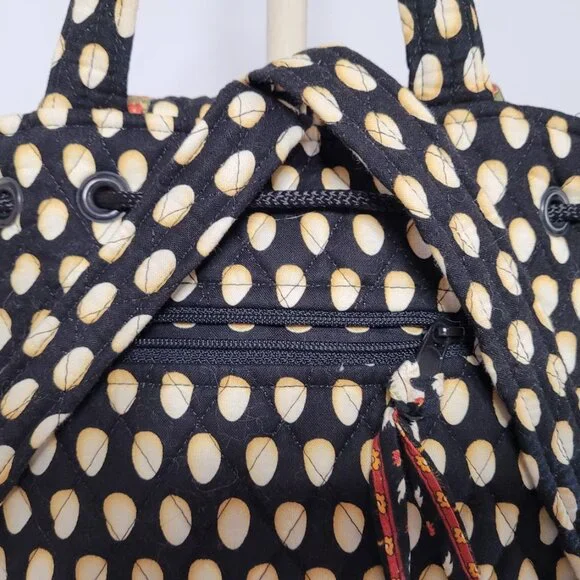 (Rare) Retired Vintage Vera Bradley Chanticleer Rooster Drawstring Backpack - Picture 5 of 13